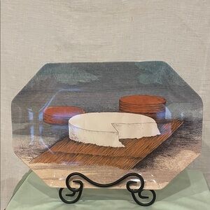 Decorative Cheese Platter -tray new without tags